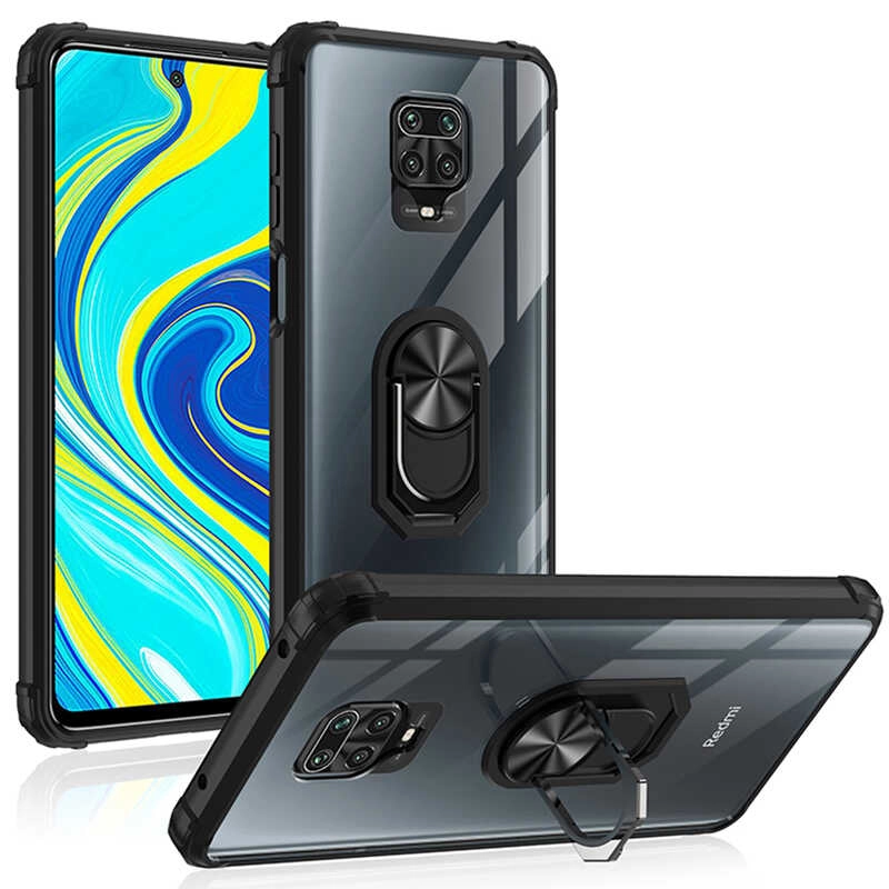 Xiaomi Uyumlu  Redmi Note 9S Kılıf Zore Mola Kapak-Kırmızı