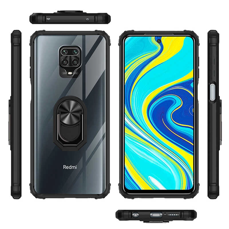 Xiaomi Uyumlu  Redmi Note 9S Kılıf Zore Mola Kapak-Kırmızı