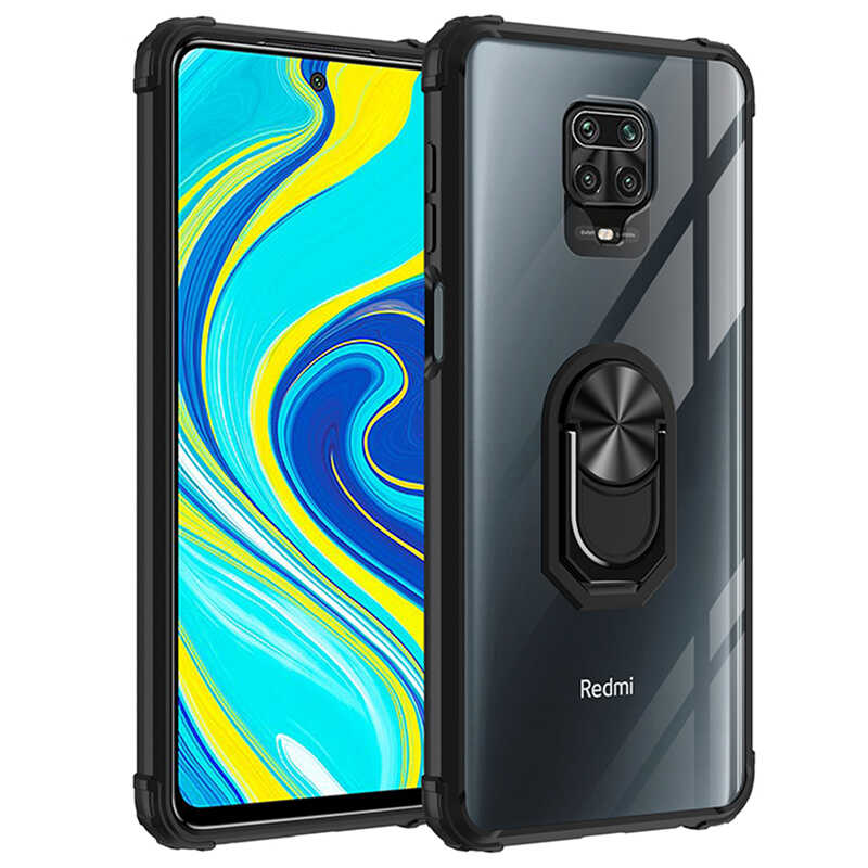 Xiaomi Uyumlu  Redmi Note 9S Kılıf Zore Mola Kapak-Siyah
