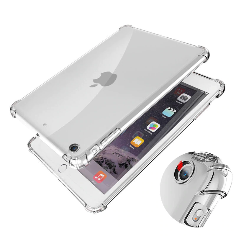 iPad Uyumlu 10.2 (8.Nesil) Kılıf Zore Tablet Nitro Toz Korumalı Shock Silikon Kapak