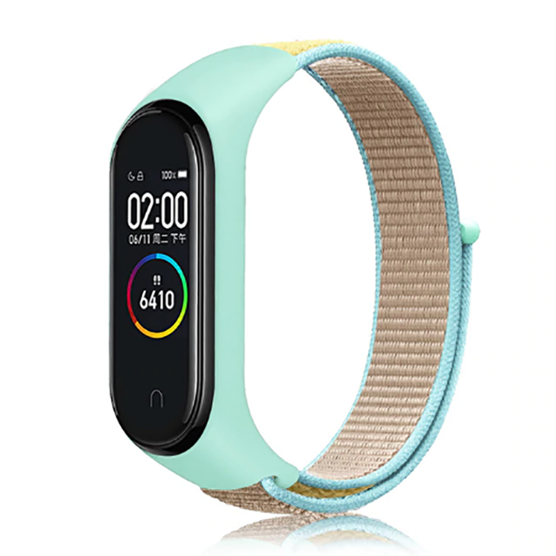 Xiaomi Uyumlu  Mi Band 5 Zore KRD-03 Hasır Kordon-No27