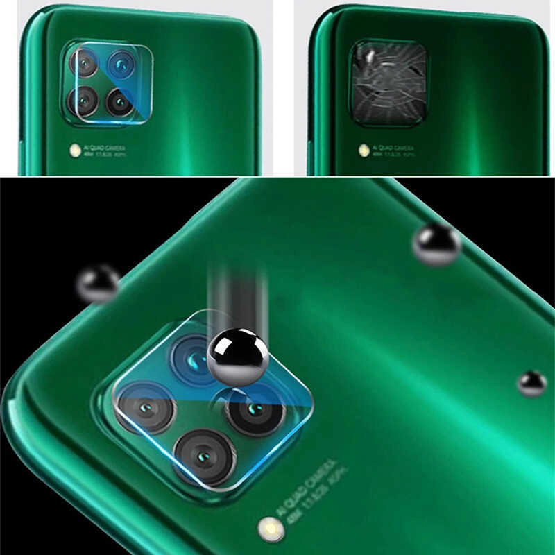 Huawei Uyumlu P40 Lite Zore Nano Kamera Koruyucu