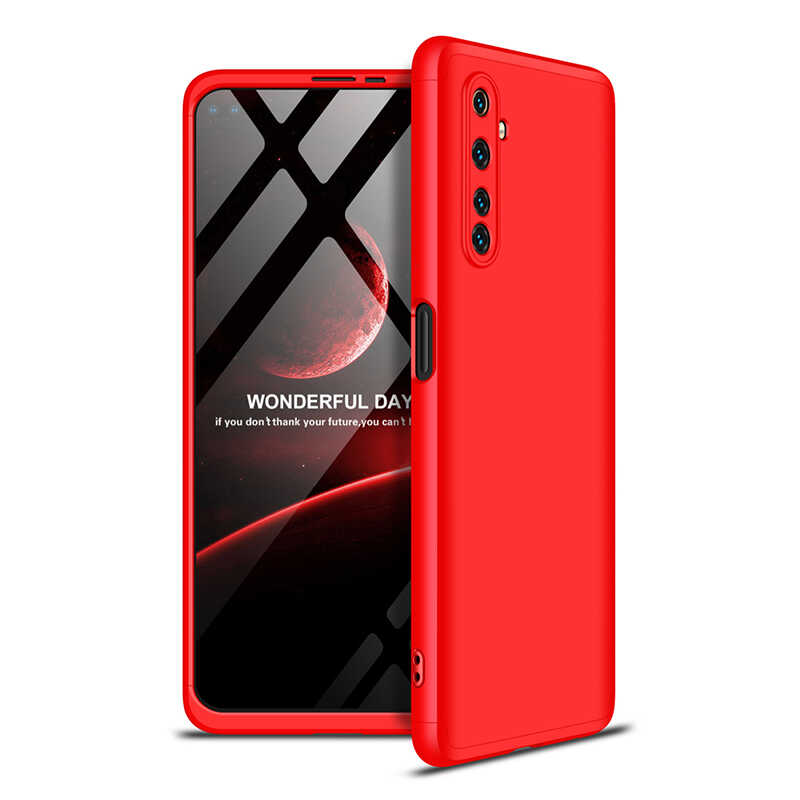 Realme 6 Pro Kılıf Zore Ays Kapak-Kırmızı