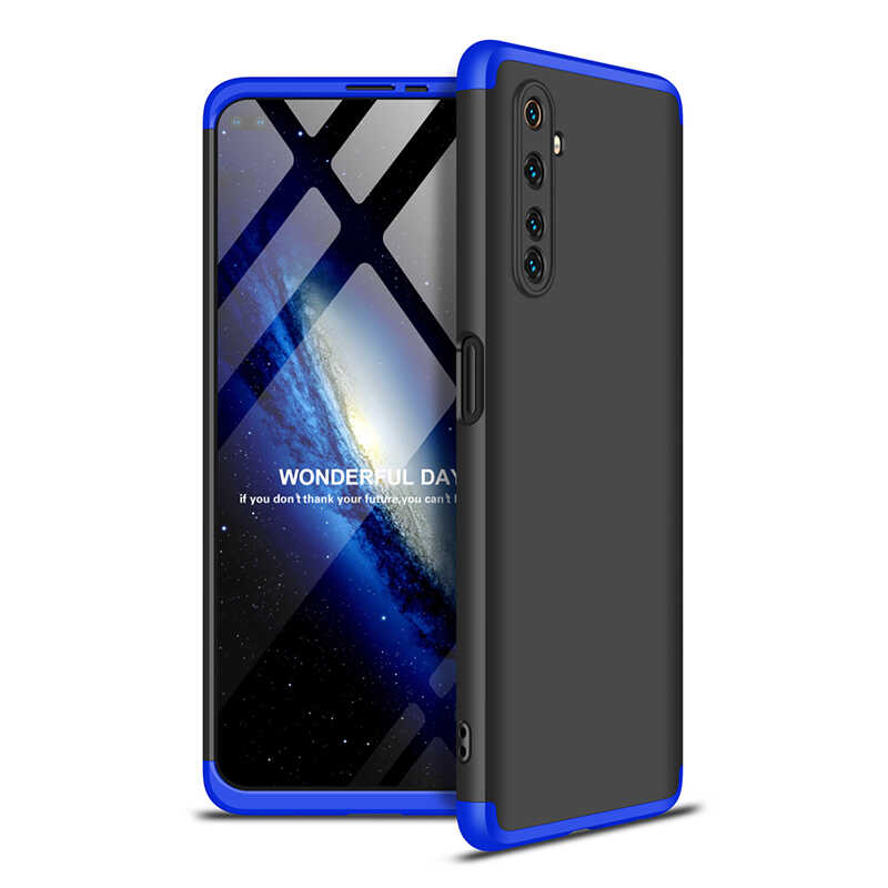 Realme 6 Pro Kılıf Zore Ays Kapak-Siyah-mavi