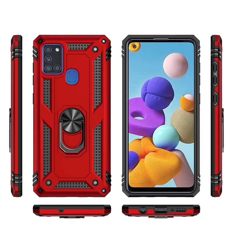 Galaxy Uyumlu A21S Kılıf Zore Vega Kapak