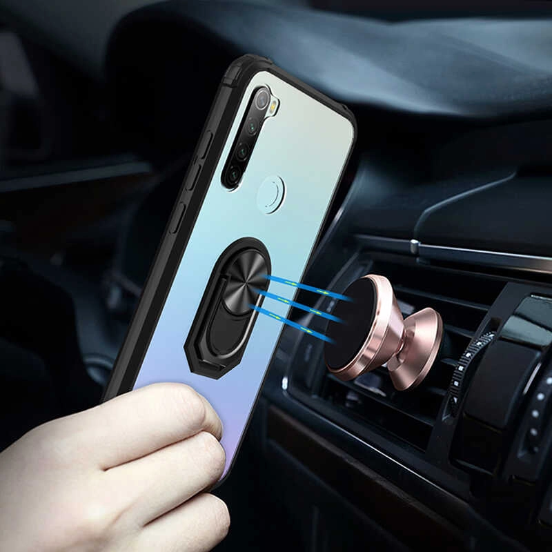 Xiaomi Uyumlu  Redmi Note 8 Kılıf Zore Mola Kapak-Kırmızı