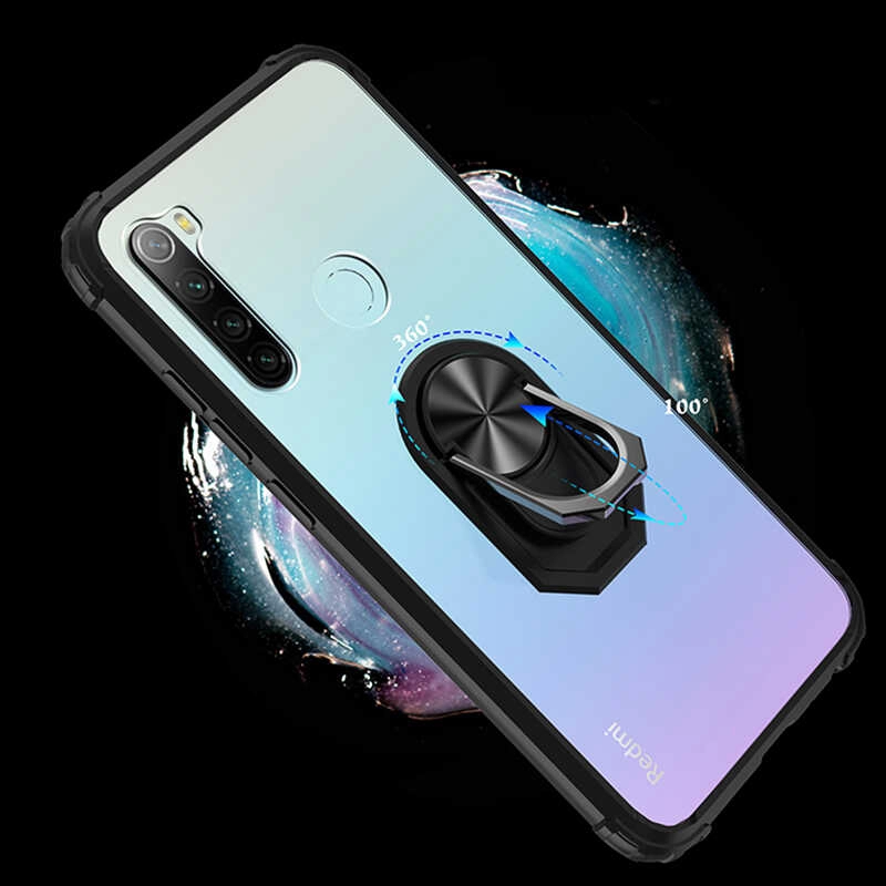 Xiaomi Uyumlu  Redmi Note 8 Kılıf Zore Mola Kapak-Kırmızı
