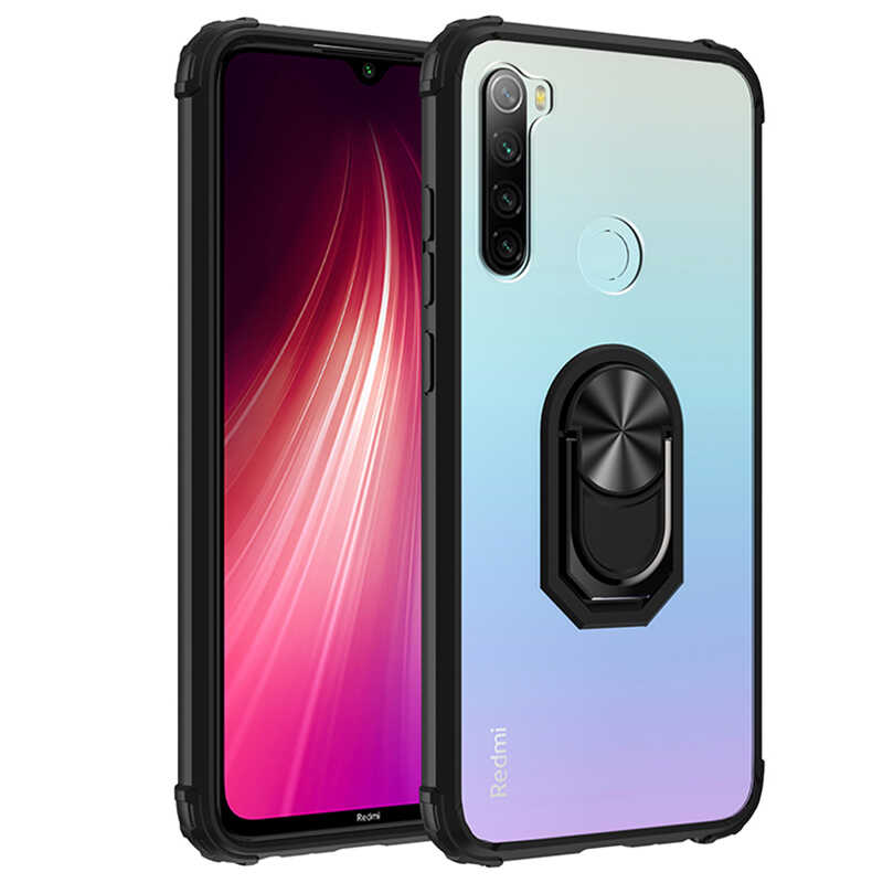 Xiaomi Uyumlu  Redmi Note 8 Kılıf Zore Mola Kapak-Siyah