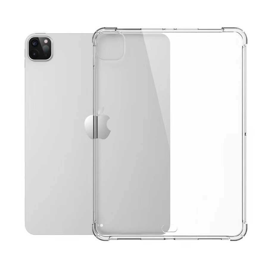 iPad Uyumlu Pro 12.9 2020 (4.Nesil) Kılıf Zore Tablet Nitro Toz Korumalı Shock Silikon Kapak