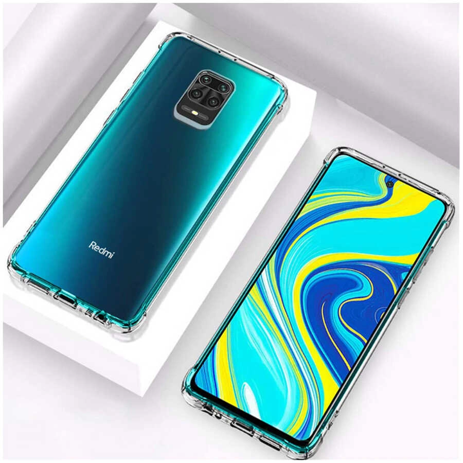 Xiaomi Uyumlu  Redmi Note 9 Kılıf Zore Nitro Toz Korumalı Shock Silikon