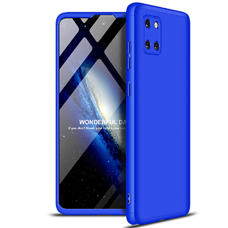 Galaxy Uyumlu A81 (Note 10 Lite) Kılıf Zore Ays Kapak-Mavi