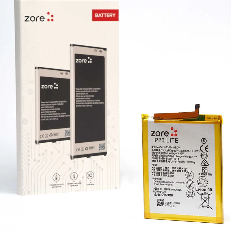Huawei Uyumlu P20 Lite Zore Tam Orjinal Batarya