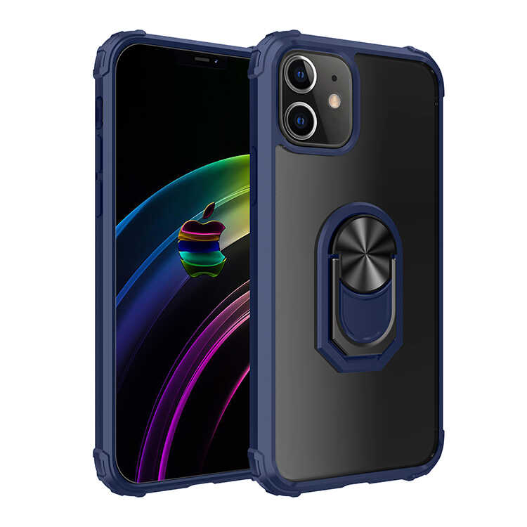 iPhone Uyumlu 12 Mini Kılıf Zore Mola Kapak-Lacivert