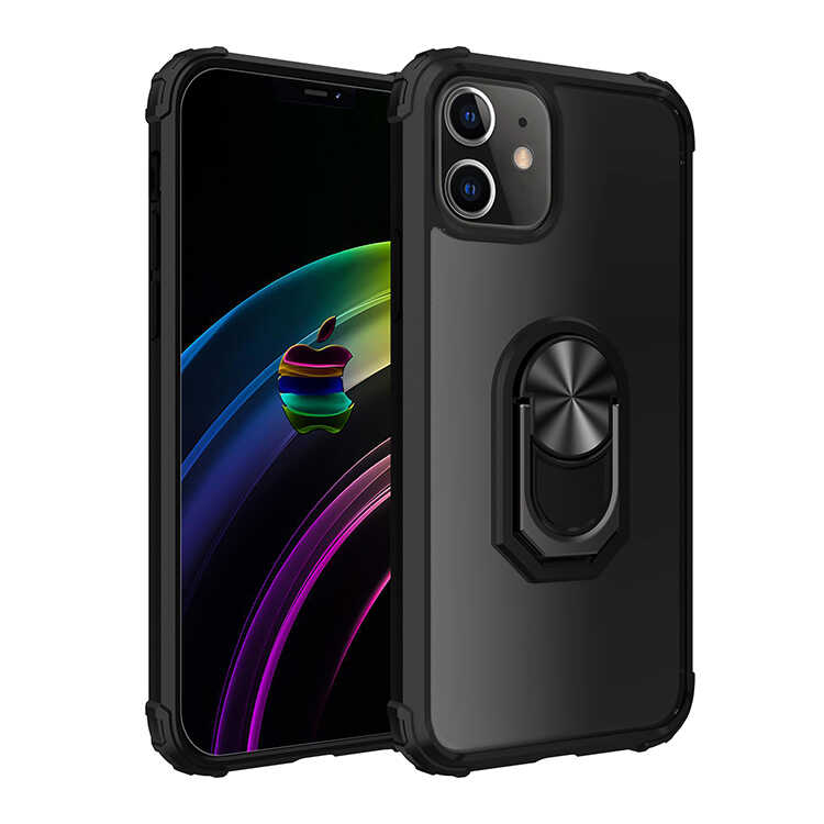 iPhone Uyumlu 12 Mini Kılıf Zore Mola Kapak-Siyah