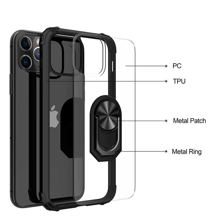 iPhone Uyumlu 12 Pro Kılıf Zore Mola Kapak-Kırmızı