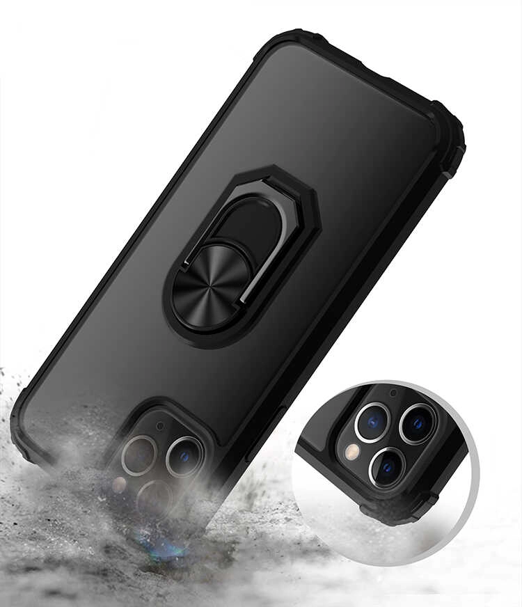 iPhone Uyumlu 12 Pro Max Kılıf Zore Mola Kapak-Kırmızı