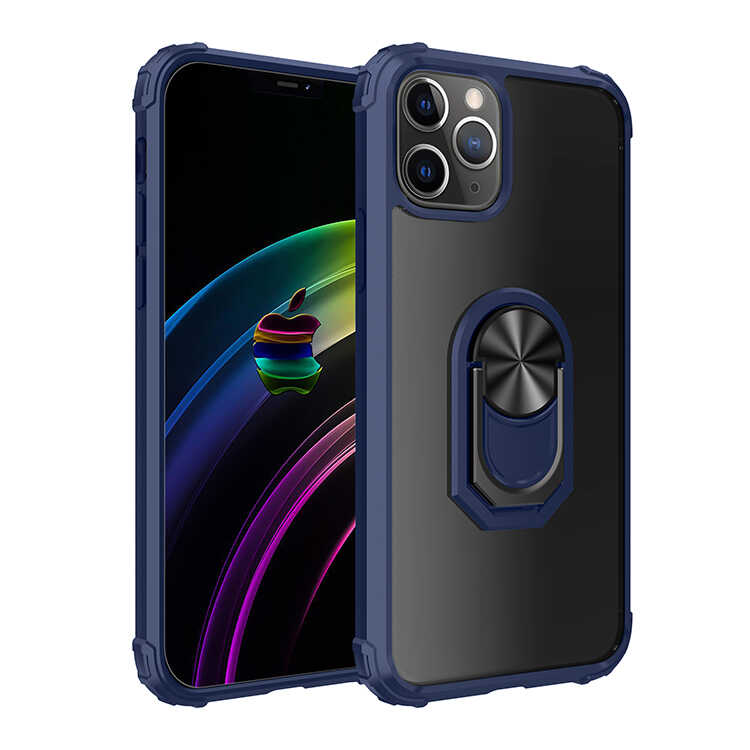 iPhone Uyumlu 12 Pro Max Kılıf Zore Mola Kapak-Lacivert
