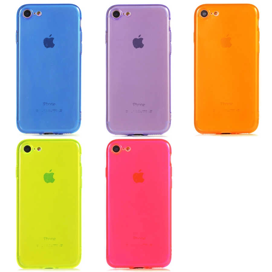 iPhone Uyumlu 7 Kılıf Zore Mun Silikon