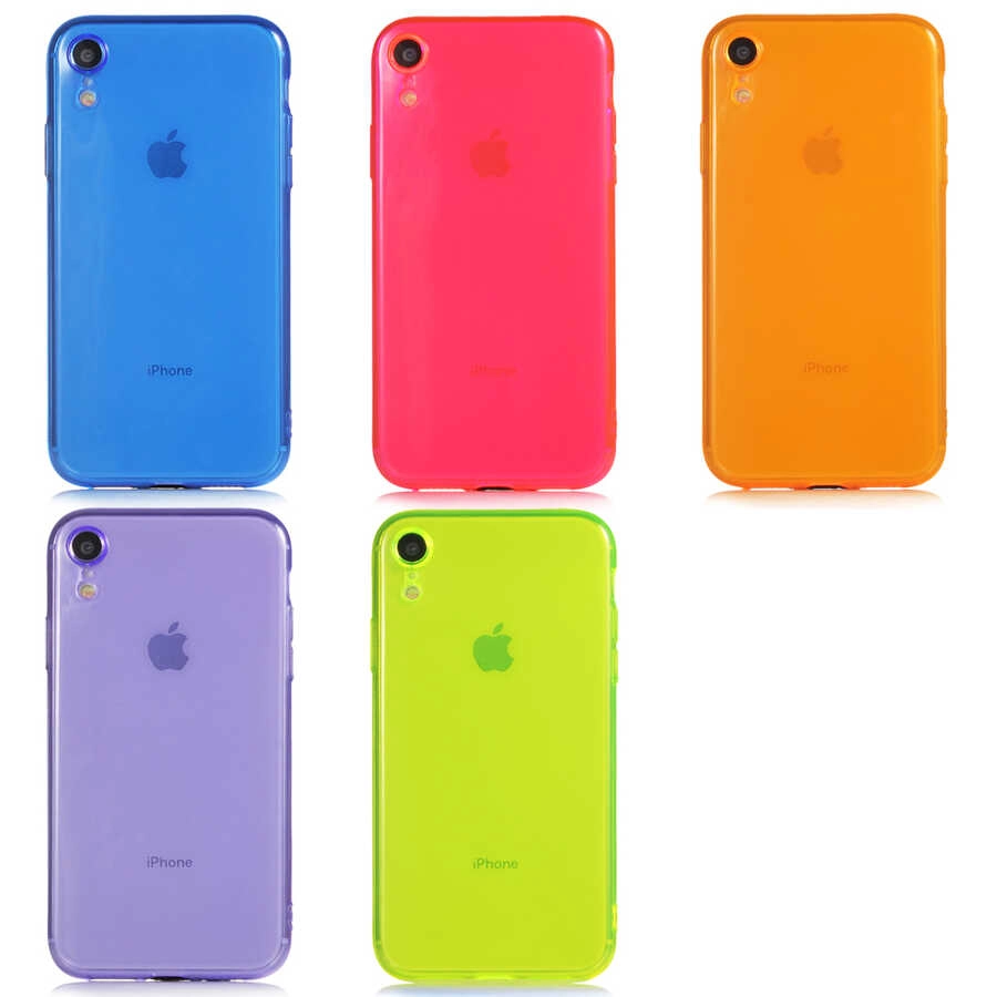 iPhone Uyumlu XR 6.1 Kılıf Zore Mun Silikon