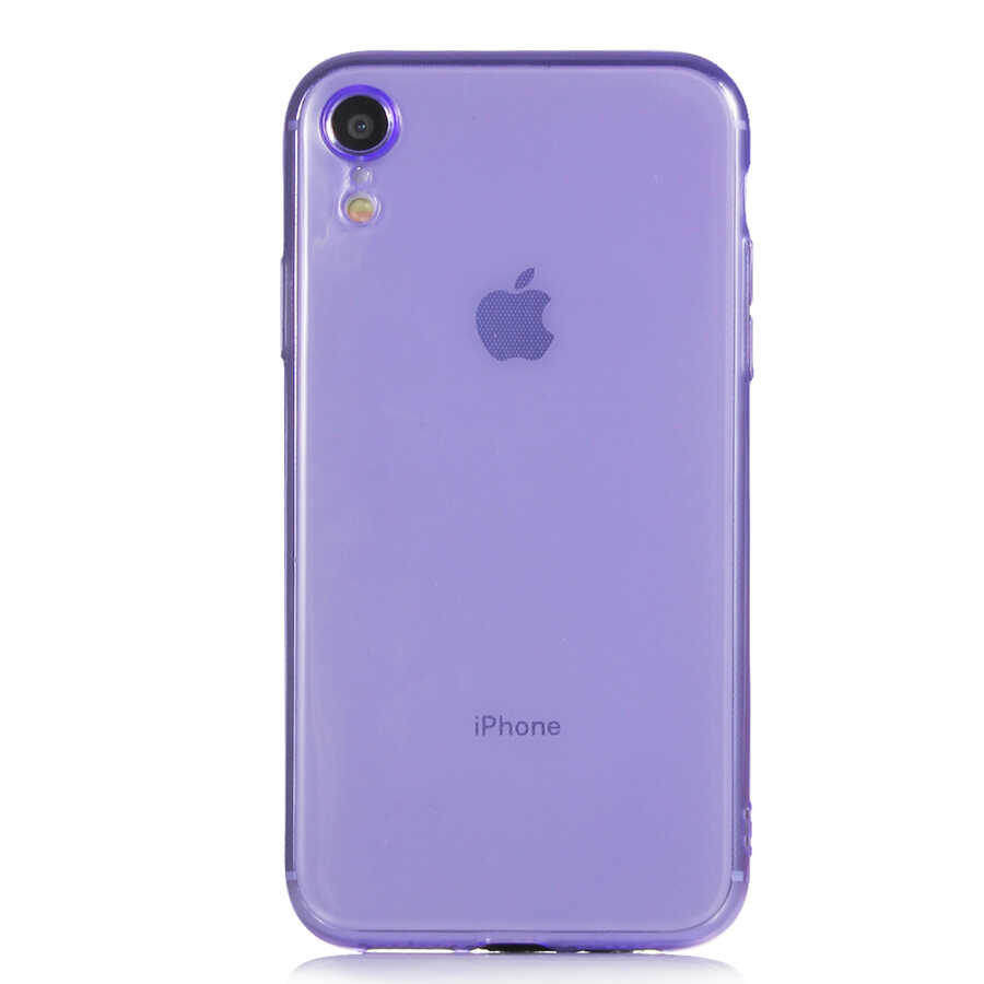 iPhone Uyumlu XR 6.1 Kılıf Zore Mun Silikon