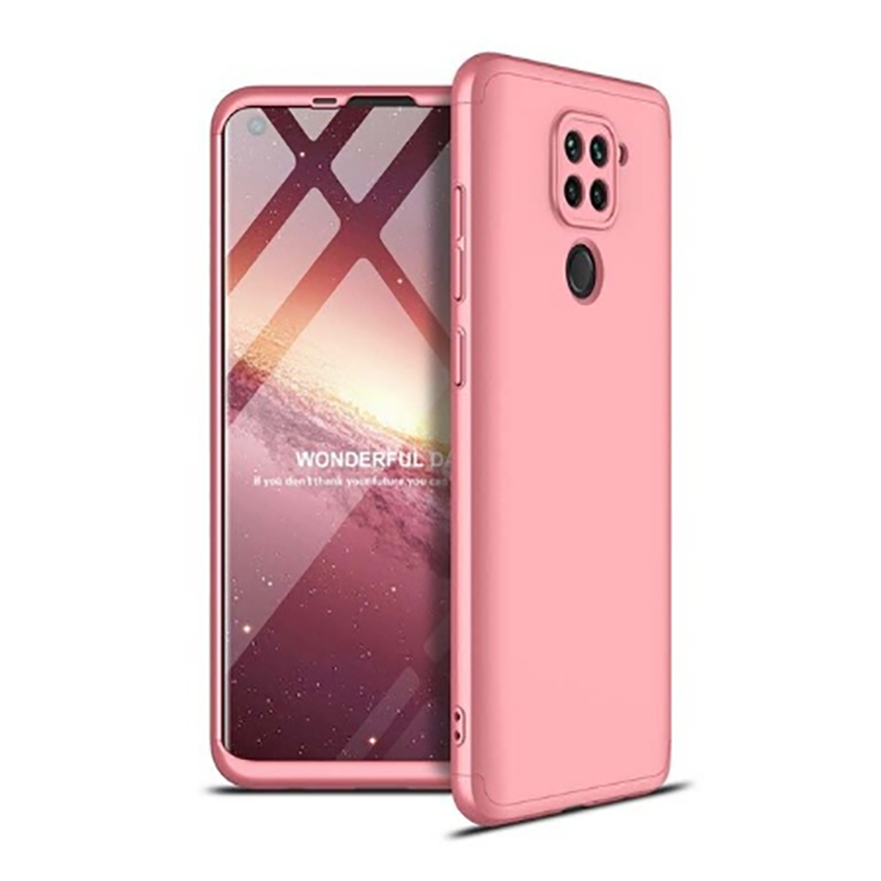 Xiaomi Uyumlu  Redmi Note 9 Kılıf Zore Ays Kapak-Rose gold