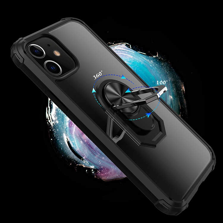 iPhone Uyumlu 12 Kılıf Zore Mola Kapak-Kırmızı