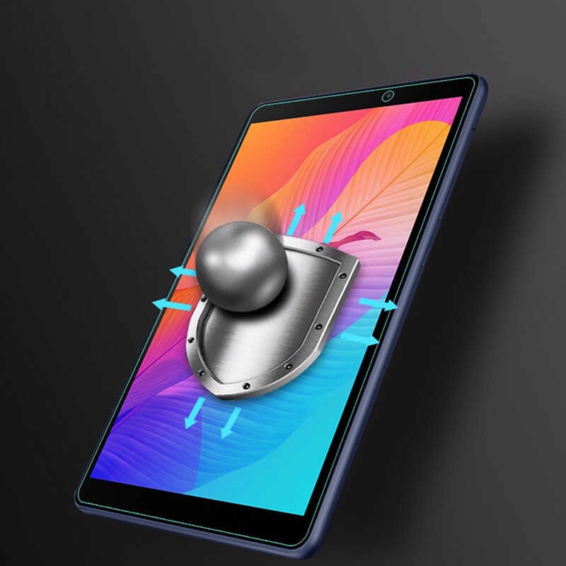 Huawei Uyumlu MatePad T8 Zore Tablet Temperli Cam Ekran Koruyucu