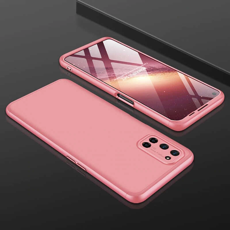Oppo A72 Kılıf Zore Ays Kapak-Rose gold