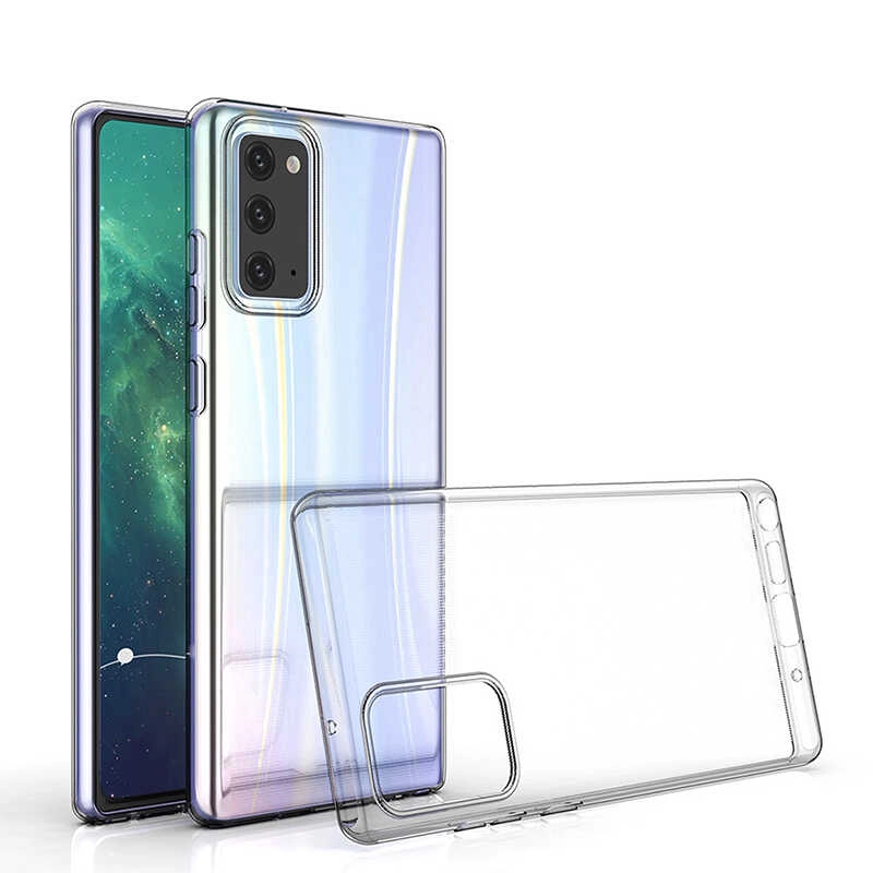 Galaxy Uyumlu Note 20 Kılıf Zore Süper Silikon Kapak