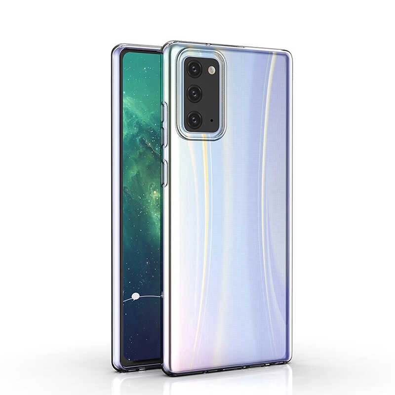 Galaxy Uyumlu Note 20 Kılıf Zore Süper Silikon Kapak