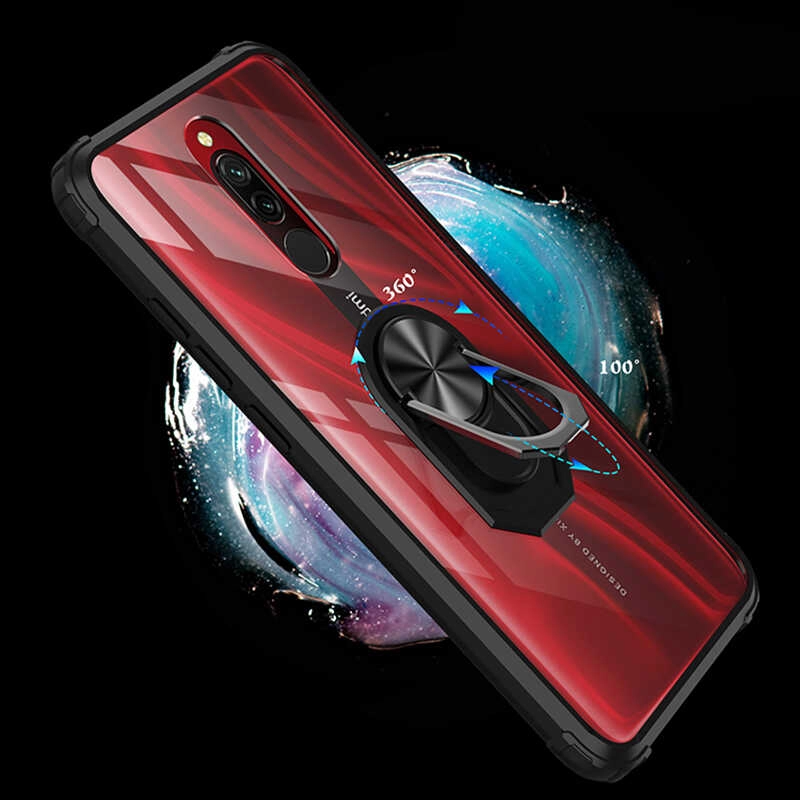 Xiaomi Uyumlu  Redmi 8A Kılıf Zore Mola Kapak-Kırmızı