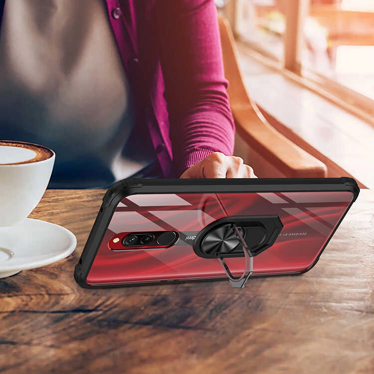 Xiaomi Uyumlu  Redmi 8A Kılıf Zore Mola Kapak-Kırmızı