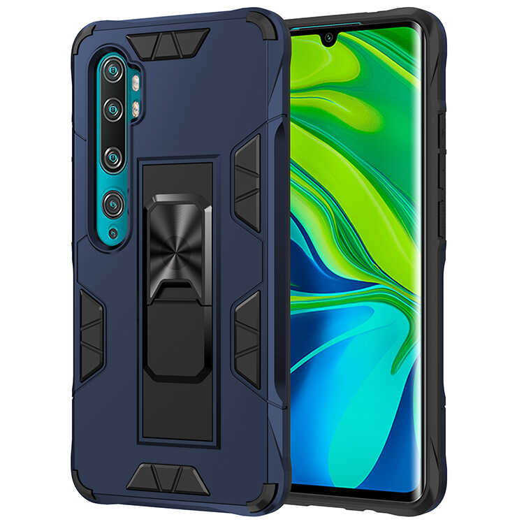 Xiaomi Uyumlu  Mi Note 10 Lite Kılıf Zore Volve Kapak-Lacivert