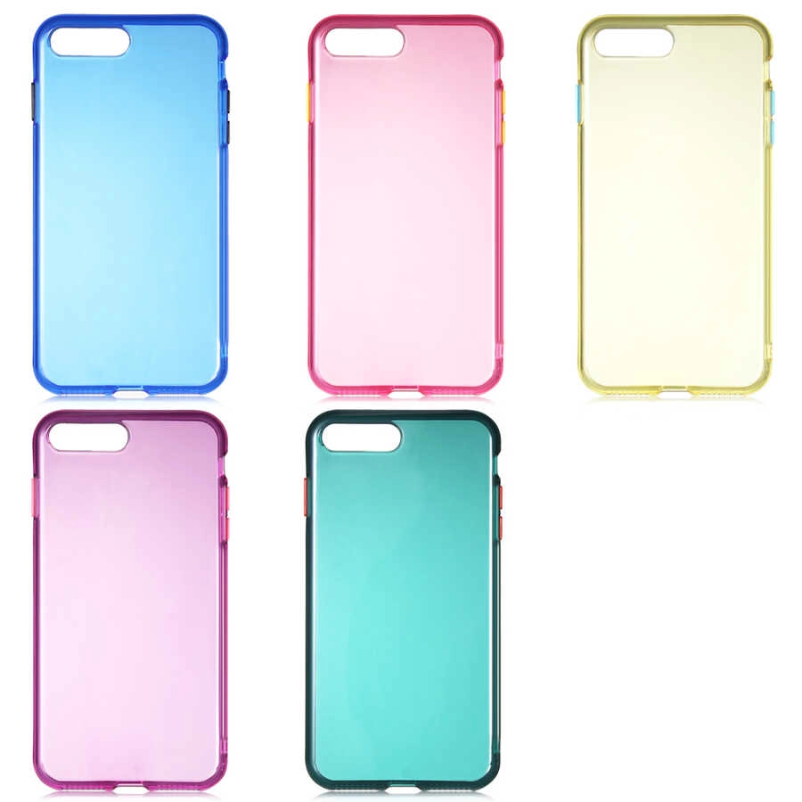 iPhone Uyumlu 8 Plus Kılıf Zore Bistro Kapak