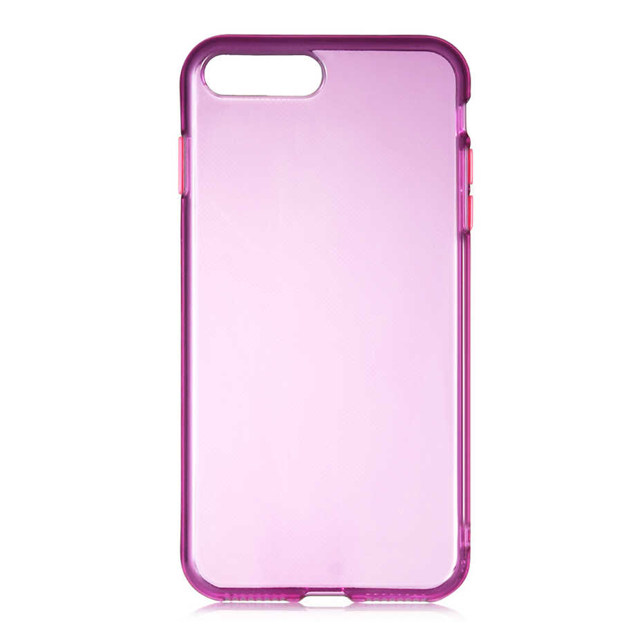 iPhone Uyumlu 8 Plus Kılıf Zore Bistro Kapak-Mor