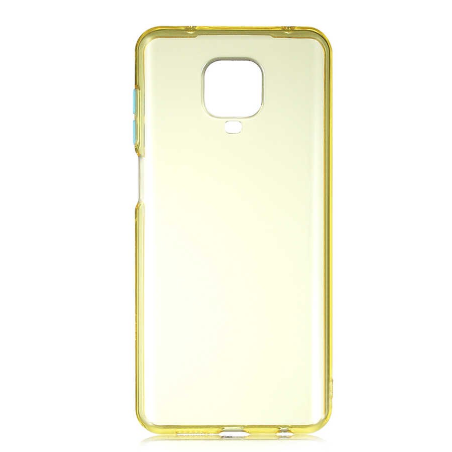 Xiaomi Uyumlu  Redmi Note 9S Kılıf Zore Bistro Kapak-Sarı