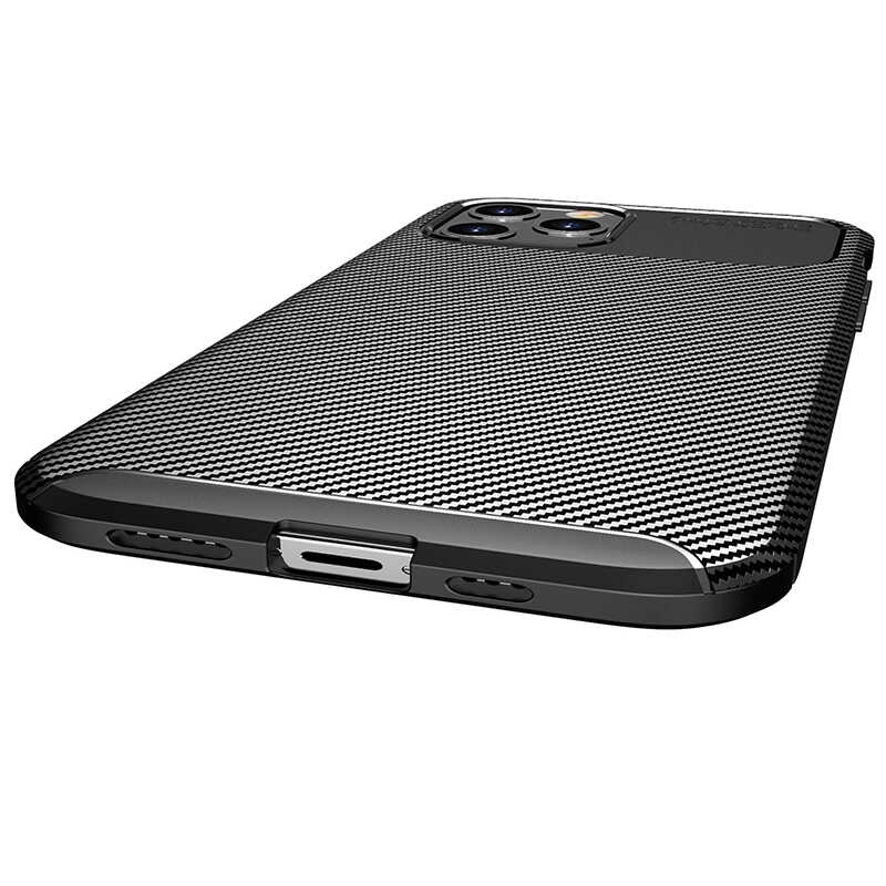 iPhone Uyumlu 12 Pro Max Kılıf Zore Negro Silikon Kapak