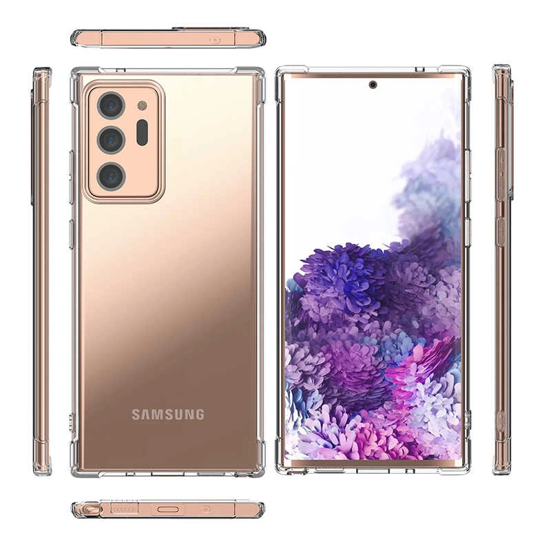 Galaxy Uyumlu Note 20 Ultra Kılıf Zore Nitro Toz Korumalı Shock Silikon