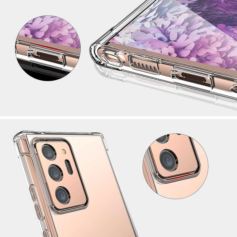 Galaxy Uyumlu Note 20 Ultra Kılıf Zore Nitro Toz Korumalı Shock Silikon