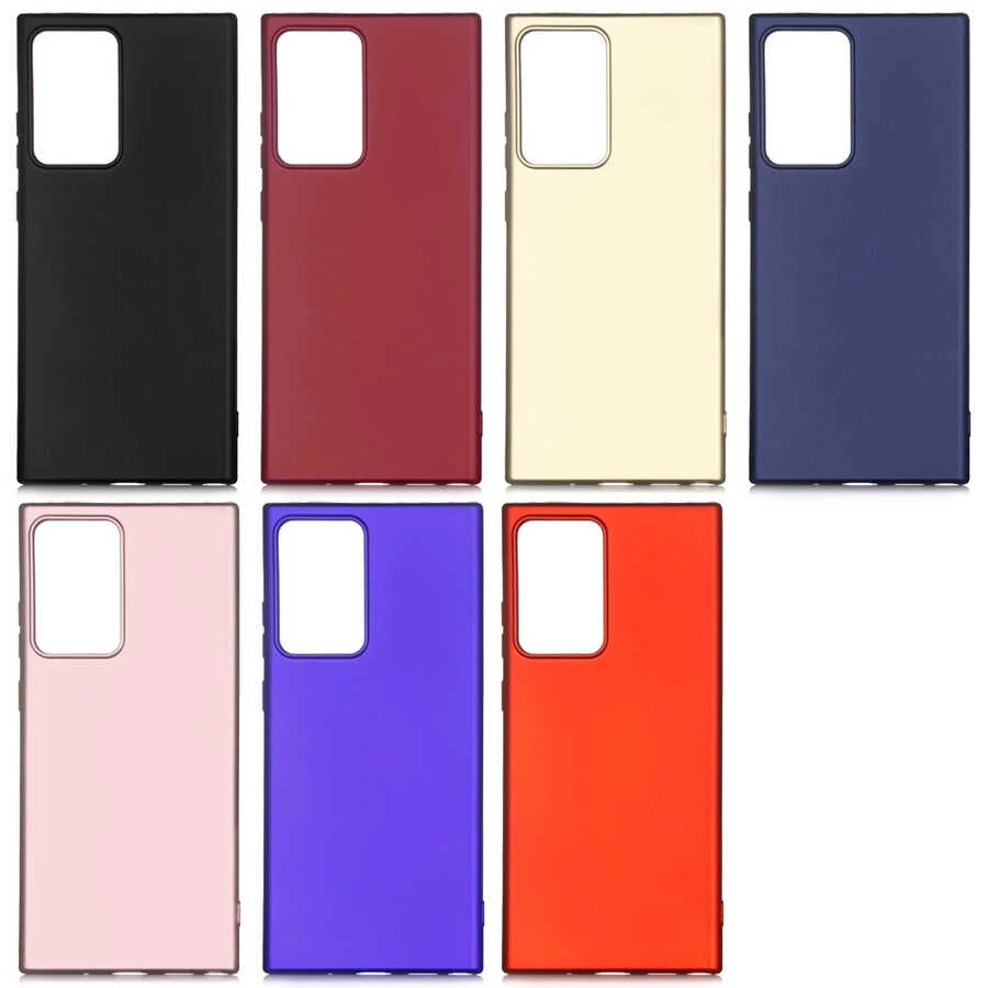 Galaxy Uyumlu Note 20 Ultra Kılıf Zore Premier Silikon Kapak