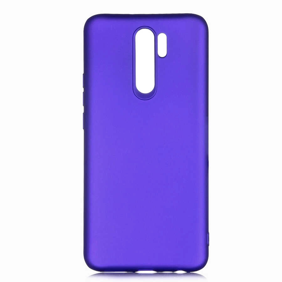 Xiaomi Uyumlu  Redmi 9 Kılıf Zore Premier Silikon Kapak-Saks mavi