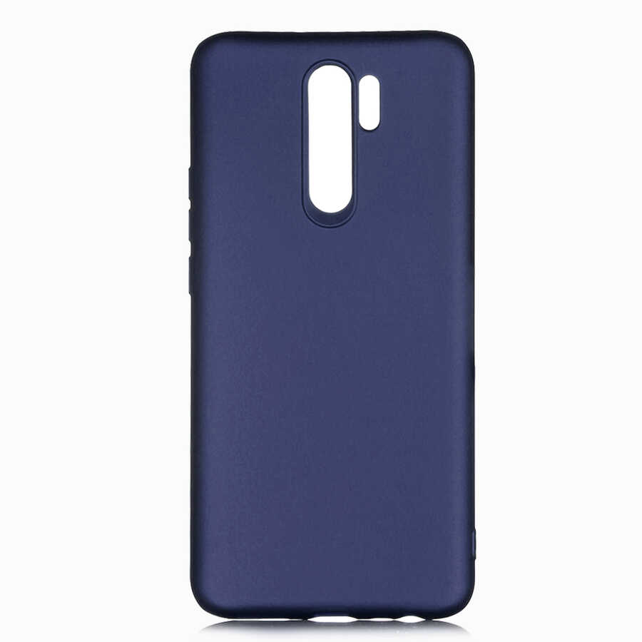 Xiaomi Uyumlu  Redmi 9 Kılıf Zore Premier Silikon Kapak-Lacivert