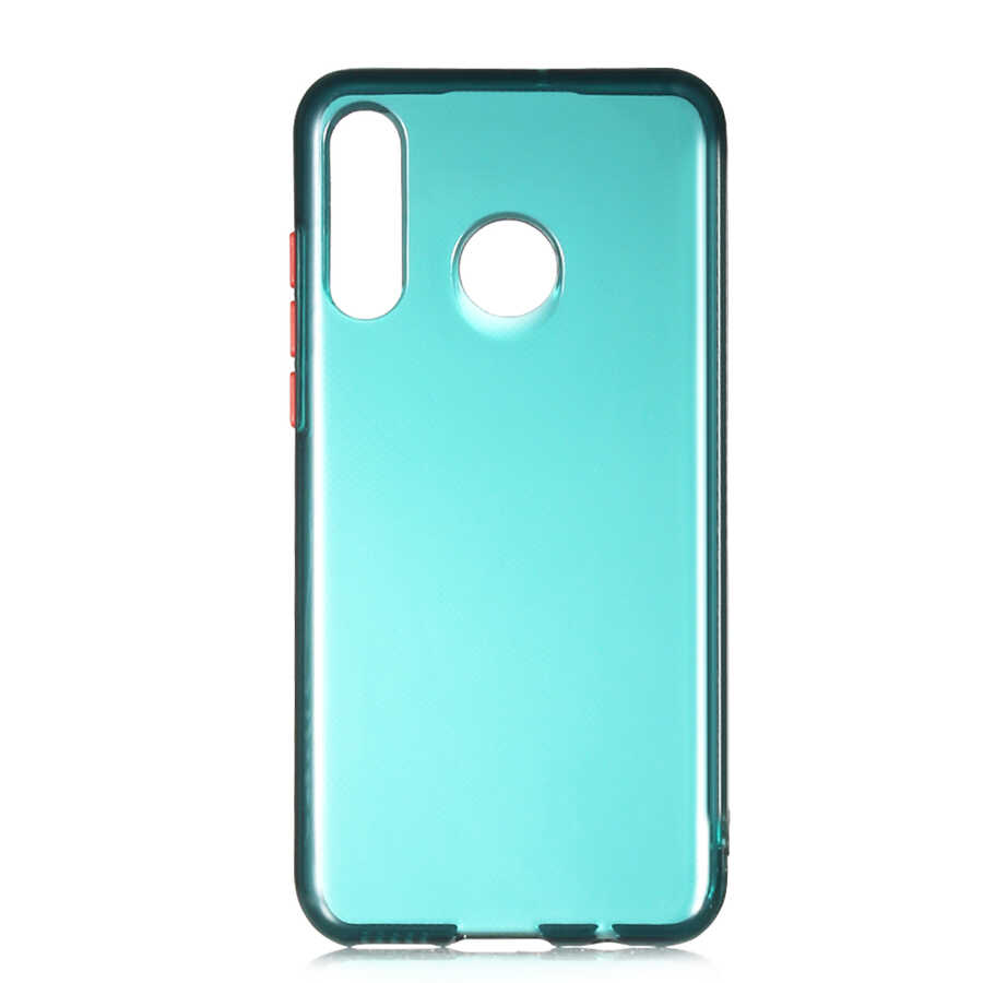 Huawei Uyumlu P30 Lite Kılıf Zore Bistro Kapak-Koyu yeşil