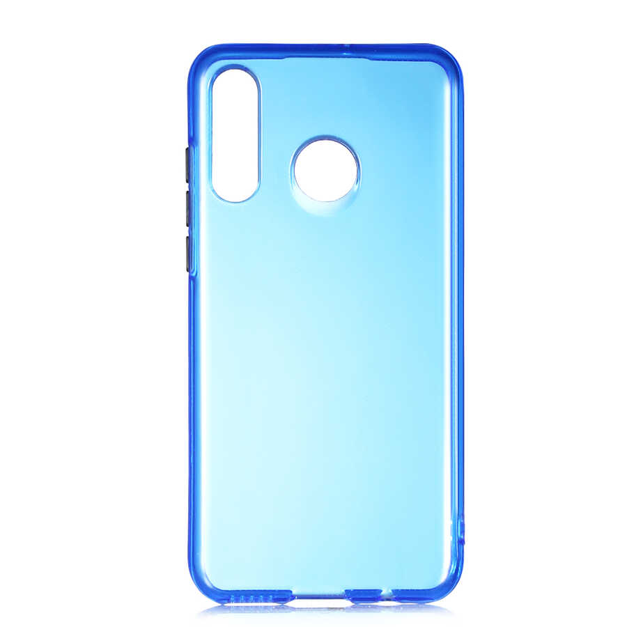 Huawei Uyumlu P30 Lite Kılıf Zore Bistro Kapak-Mavi