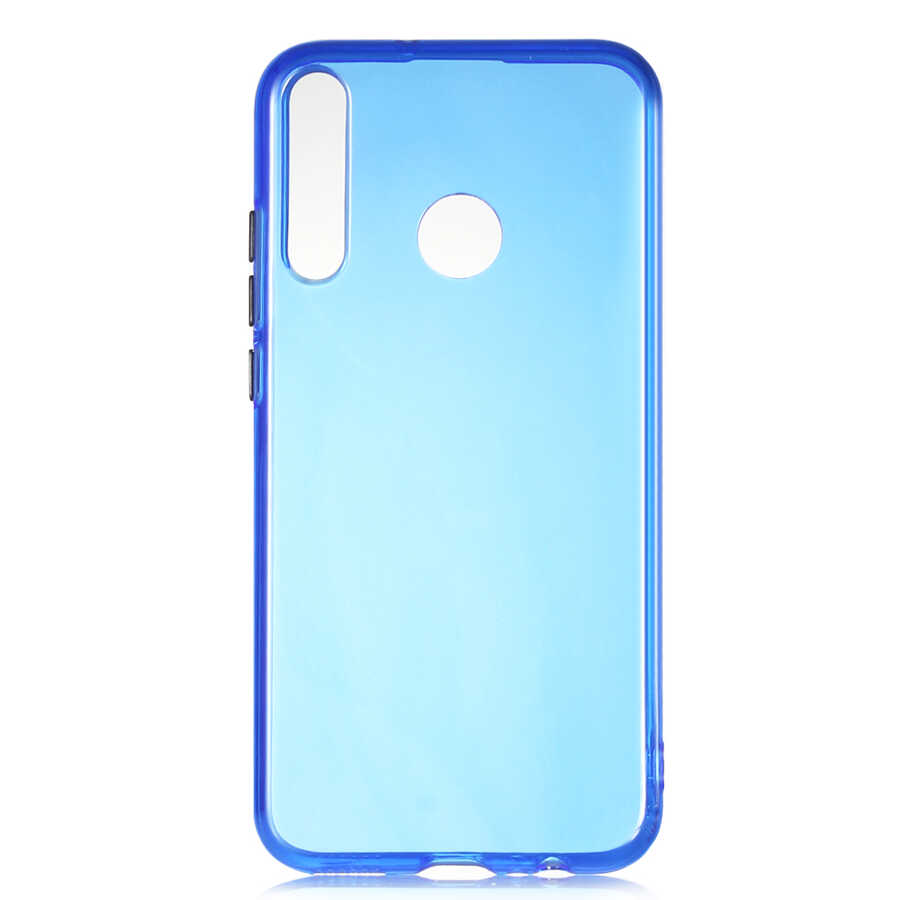 Huawei Uyumlu P40 Lite E Kılıf Zore Bistro Kapak-Mavi