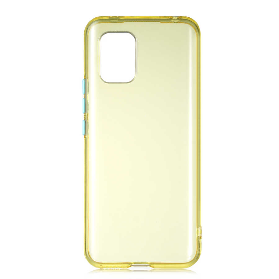 Xiaomi Uyumlu  Mi 10 Lite Kılıf Zore Bistro Kapak-Sarı