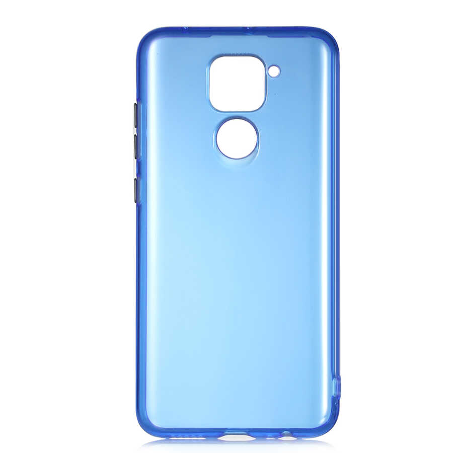 Xiaomi Uyumlu  Redmi Note 9 Kılıf Zore Bistro Kapak-Mavi