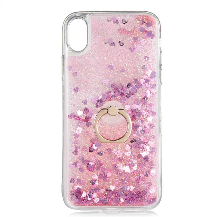 iPhone Uyumlu XS Max 6.5 Kılıf Zore Milce Kapak-Pembe