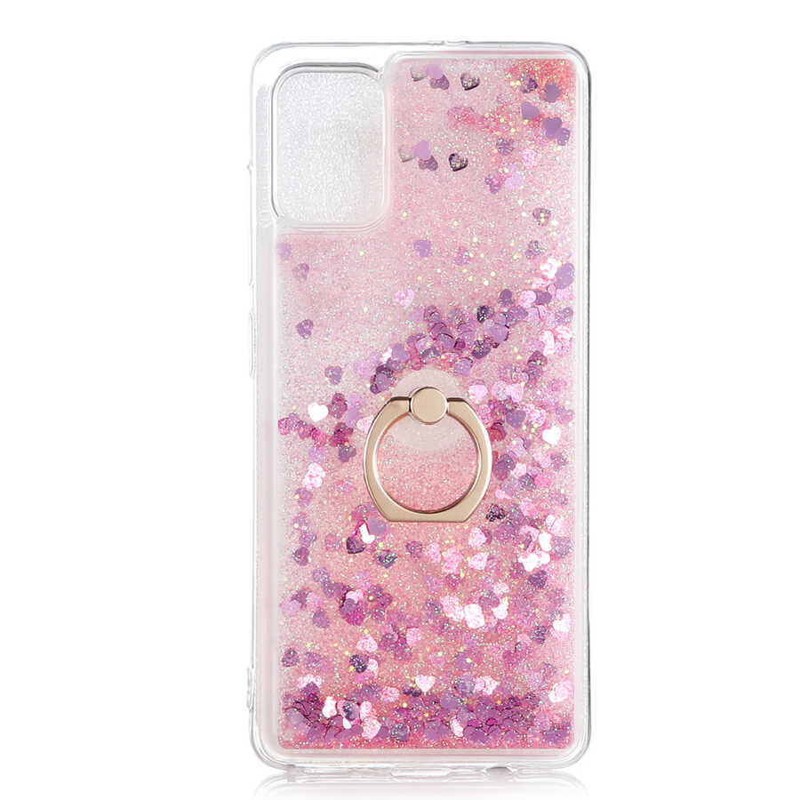 Galaxy Uyumlu A51 Kılıf Zore Milce Kapak-Pembe