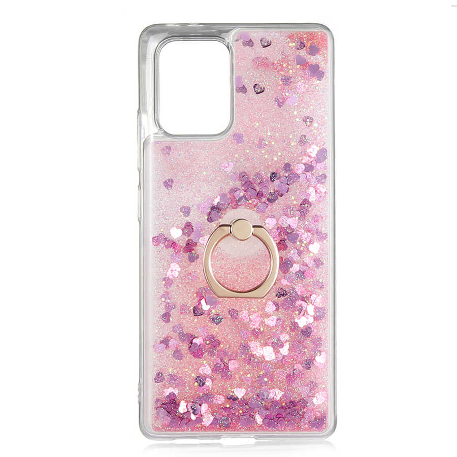 Galaxy Uyumlu A91 (S10 Lite) Kılıf Zore Milce Kapak-Pembe